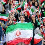 Iranian people gathered in a demonstration, symbolizing the nation’s resilience, unity, and belief in a brighter future