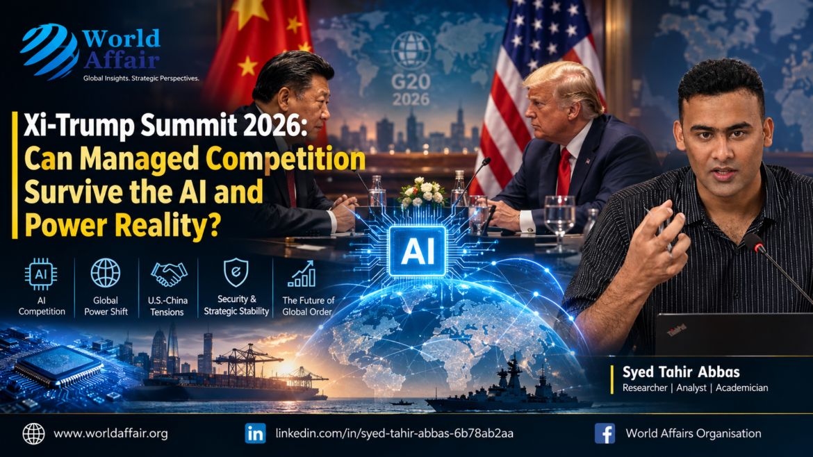US China AI dialogue, Trump Xi meeting, US-China relations September 2026